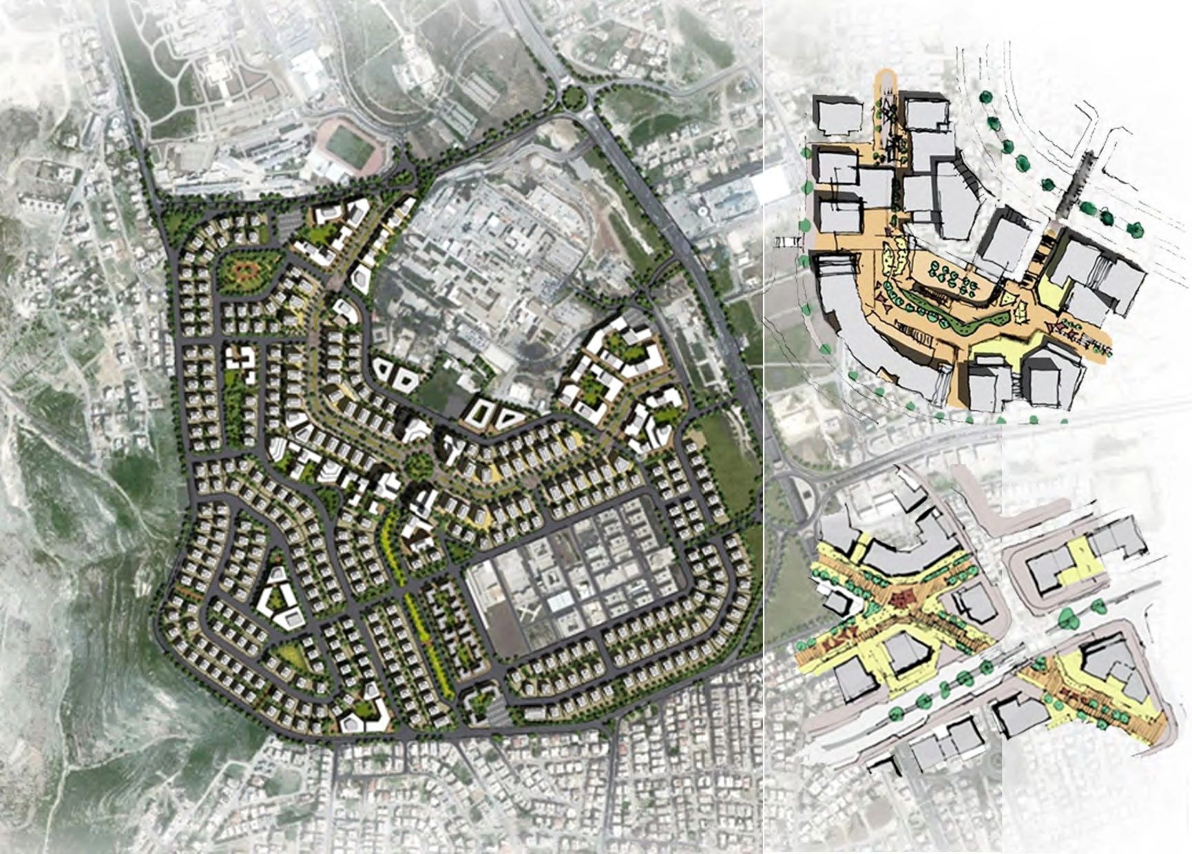 Master plan and landscape design
