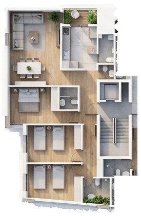 Apartment 1 plan