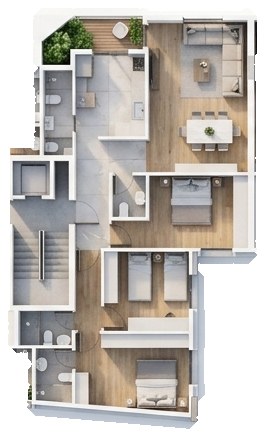 Apartment 2 plan
