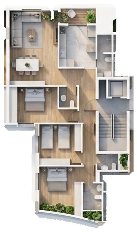 Apartment 3 plan